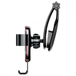 Тримач в машину Baseus Metal Age Gravity Car Mount Connecting Rod Type червоний (22710) - мініатюра 9