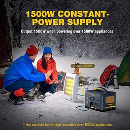 Зарядна станція Vtoman Jump 1500X / 1500 Вт / 828 Вт/ч / LiFePO4 (Jump 1500X) UA - мініатюра 8