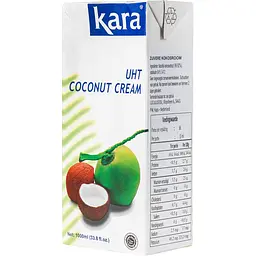 Кокосові вершки Kara 24% 1 л - мініатюра 2