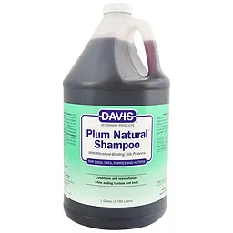 Шампунь Davis Plum Natural Девіс Натуральна слива з протеїнами шовку для собак і котів (концентрат) 3.8 л (PNSG)