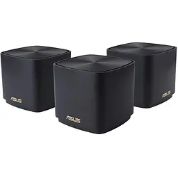 ASUS Маршрутизатор ZenWiFi XD4 3PK PLUS black AX1800 1xGE LAN 1x1GE WAN WPA3 OFDMA MESH
