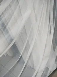 Тюль бамбук молоко 300х250 - мініатюра 3