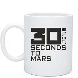 Кухоль GeekLand 30 Seconds To Mars TSM.01.003 330 мл білий - мініатюра 2