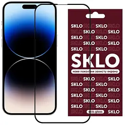 Захисне скло SKLO 3D для Apple iPhone 17 / 16 Pro (6.3) Чорний