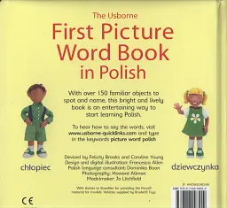 First Picture Word Book In Polish - мініатюра 2