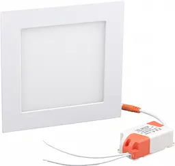 Набір світильник точковий врізний Євросвітло 9Вт квадрат LED-S-150-9 4200К 2 шт. (59004) - мініатюра 2
