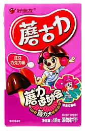 Печиво Orion Biscuit Red Bean and Chocolate Flavor 48г