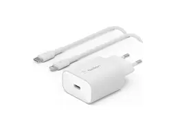 Мережевий зарядний пристрій Belkin BoostCharger 25 W White (WCA004VF1MWH-B5) - мініатюра 1