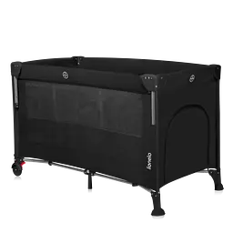 Дитяче ліжечко-манеж Lionelo Ellen Black Carbon (LO-ELLEN BLACK CARBON)