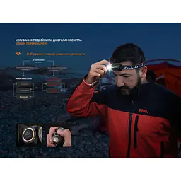 Ліхтар налобний з червоним світлом Fenix HM23 V2.0 300 лм - мініатюра 9