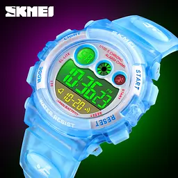 Дитячий наручний годинникSkmei 1451 Light Blue, 1451LTBU (15961) - мініатюра 5