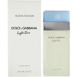 Оригінал Dolce Gabbana Light Blue 100 мл ТЕСТЕР туалетна вода