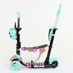 Самокат 5 в 1 Best Scooter 59х15х29 см Різнобарвний 000231486 - мініатюра 5