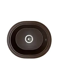 Кухонна мийка Adamant CIRCUM коричнева 500x425x180 мм, без крила 50 см
