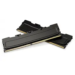 Модуль пам'яті для комп'ютера DDR4 16GB (2x8GB) 3200 MHz Black Kudos eXceleram (EKBLACK4163222AD) - мініатюра 3