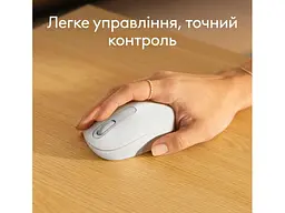 Миша Logitech M196 Bluetooth White (910-007460) - мініатюра 5