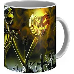 Кухоль GeekLand Кошмар перед Різдвом The Nightmare before Christmas Pumpkin CP 04.145 330 мл білий - мініатюра 3
