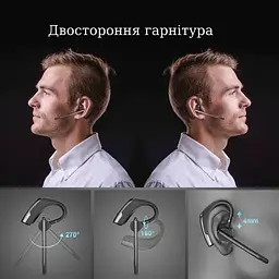 Гарнітура Bluetooth New Bee NB-M51 Black (NB-M51-EN) - мініатюра 6