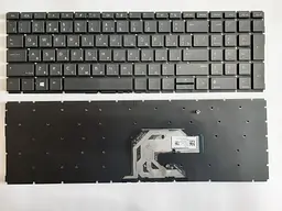 Клавіатура для ноутбуків HP ProBook 450 G6/G7, 455 G6/G7 чорна без рамки RU/US High