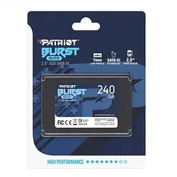Твердотільний накопичувач SSD 240Gb, Burst Elite, SATA3, 2.5", 3D TLC, 450/320 МБ/с Patriot teh0019814 - мініатюра 3