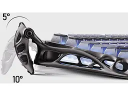 Клавіатура Gravastar Mercury K1 Pro Kailh Speedy Mint Cyberpunk (GSK1PRO_CBLK) - мініатюра 10