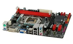 Материнська плата Biostar H61MGC ( (Socket 1155, Intel H61, Micro-ATX) Б/в - мініатюра 2