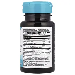 5-гідрокситриптофан Nature's Way 5-HTP 100 mg, 30 таблеток з екстракту насіння грифонії - мініатюра 2