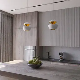 Підвісний світильник MJ-Light 9064/S WH+GD - мініатюра 2