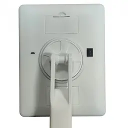 Настільне дзеркало WH-085 з підсвіткою 16 LED MIRROR 21.5x17 см Білі - мініатюра 2