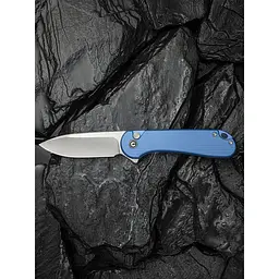 Ніж складаний кишеньковий Civivi Elementum II, (7.5 см) Nitro-V / Aluminum синій - мініатюра 17