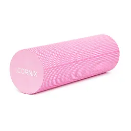 Масажний ролик Cornix EVA+ 45 x 15 см (валик, ролер) XR-0303 Pink - мініатюра 5