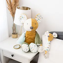 Плюшева іграшка з піщалкою Canpol babies Mouse (77/200) - мініатюра 5