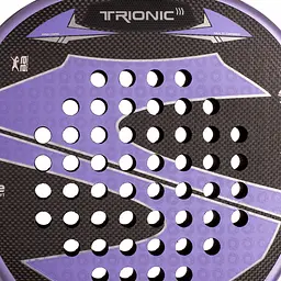 Ракетка для падел тенісу SOFTEE TRIONIC 3K NANO MESH - мініатюра 4