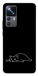 TPU чохол Demsky Lazy cat для Xiaomi 12T / 12T Pro