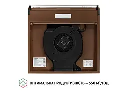 Витяжка Perfelli PL 5144 DARK BR LED - мініатюра 8