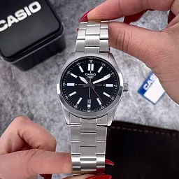 Чоловічий годинник Casio MTP-VD02D-1E Сріблястий ( AT1141-0326 ) - мініатюра 5