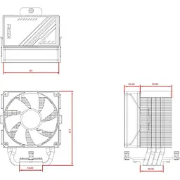 Кулер для процесора ID-Cooling Frozn A400 ARGB (FROZN A400 ARGB) - мініатюра 7