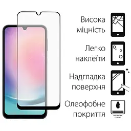 Скло захисне Dengos Full Glue Samsung Galaxy M34 5G (TGFG-310) - мініатюра 2