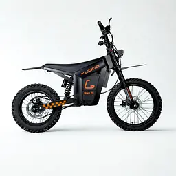 Пітбайк KUGOO Wish 01 MAX BLACK EDITION 52V 2000W 35Ah | Чорний | з підсиленою рамою, гідравлічними гальмами та пневматичним амортизатором - мініатюра 2