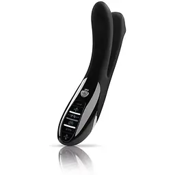 Вібратор подвійний з електростимуляцією Mystim Tingling Aparte eStim Black