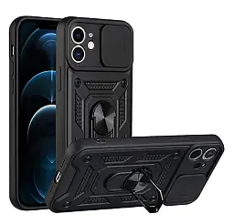 Панель BeCover Military для Apple iPhone 12 Black (709951) - мініатюра 6