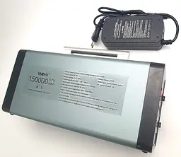 Акумуляторний інвертор-перетворювач напруги 600 Вт 150000 mAh Power Bank з розеткою 220 V та 12 V, зарядна станція Yachu 555 Wh 11,1 V/50 Ah/600 W - мініатюра 5