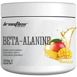 Бета-аланин IronFlex Beta-Alanine, 200 грамм для підвищення витривалості - Манго