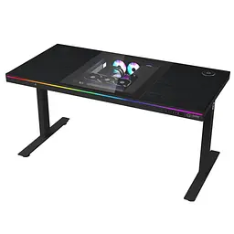 Геймерський стіл Lorgar ELITE 90W Wood Black (LRG-DE90W)