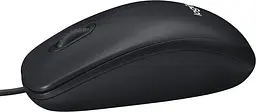 Миша Logitech M100 Full-Size Corded Mouse USB black (910-006652) - мініатюра 4