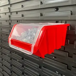 Ящик для інструментів Kistenberg ємність з кришкою, червоний, 155*100*70, TRUCK PLUS, KTR16F-3020 (KTR16F-3020) - мініатюра 3