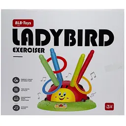 Джампінговий ігровий центр 3 в 1 "Ladydird" Bambi 158-14C