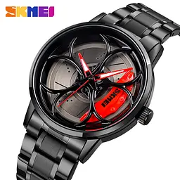 Наручний годинник Skmei 1990 Model B rolling dial, 1990B (18390) - мініатюра 2