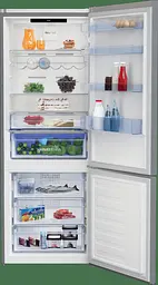 Холодильник з нижньою морозильною камерою Beko RCNE560E35ZXB 192х75х70см 2 двері Холодильне відділення - 356 л Морозильне відділення - 145 л A++ NF Нержавіюча сталь (RCNE560E35ZXB) - мініатюра 4