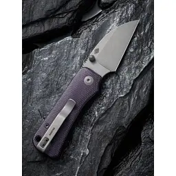 Ніж Civivi Baby Banter Wharncliffe Violet Micarta (C19068SC-2) - мініатюра 11